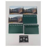 Westward Journey Nickel Series Coin Set (2005) - US Mint Proof Sets (1995, 1997, 1998) - Wartime Steel Cents