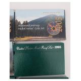 Westward Journey Nickel Series Coin Set (2005) - US Mint Proof Sets (1995, 1997, 1998) - Wartime Steel Cents