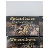 Westward Journey Commemoratives - Box Set (4 Boxes) & Sacagawea Dollar 2001 Philadelphia & Denver