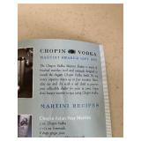 Chopin Vodka Martini Shaker Gift Set - 24 oz Brushed Stainless Steel