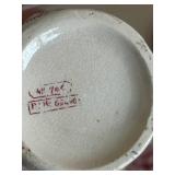 Antique Staffordshire 15-Piece Dog Themed Transferware Child Sized Tea Set