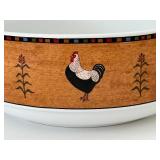 Brandon House Country Quartet Stoneware Bowl by Warren Kimble