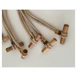 Vintage 6 pieces Yacht Boat Mooring Lines - 24 Inch Long