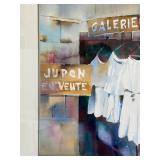 Don Gabbert Painting - Galerie Scene & White Dresses Framed Art