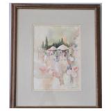 Original Watercolor by Minneapolis Local Artist Louise Gabbert