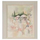 Original Watercolor by Minneapolis Local Artist Louise Gabbert
