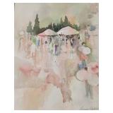 Original Watercolor by Minneapolis Local Artist Louise Gabbert
