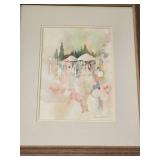 Original Watercolor by Minneapolis Local Artist Louise Gabbert