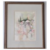 Original Watercolor by Minneapolis Local Artist Louise Gabbert