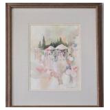 Original Watercolor by Minneapolis Local Artist Louise Gabbert