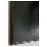 Brass Statue on Black Wood Plaque - Dynamic Leaping Athlete Figure