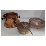 Vintage Copper Spring Warmer Stove - Made in Switzerland