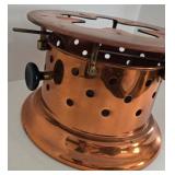 Vintage Copper Spring Warmer Stove - Made in Switzerland