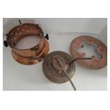 Vintage Copper Spring Warmer Stove - Made in Switzerland
