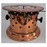 Vintage Copper Spring Warmer Stove - Made in Switzerland