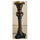 Antique Empire-Style Columnar Table Lamps - Pair