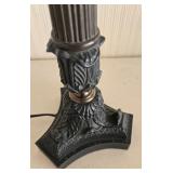 Antique Empire-Style Columnar Table Lamps - Pair