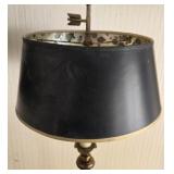 Antique Empire-Style Columnar Table Lamps - Pair