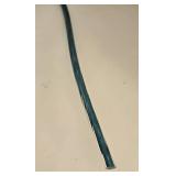 Decorative Purple Glass Flower Bloom & Teal Stem