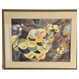 Girl Scout Original Framed Watercolor Art by Don Gabbert