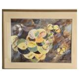 Girl Scout Original Framed Watercolor Art by Don Gabbert