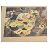 Girl Scout Original Framed Watercolor Art by Don Gabbert