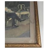 Albert Herter Just A Song at Twilight Print (1908) Smithsonian Collection