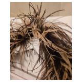 Vintage Chestnut Brown Ostrich Feather Boa