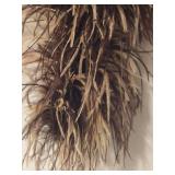 Vintage Chestnut Brown Ostrich Feather Boa