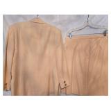 Vintage Christian Dior Wool 2 Piece Suit (Blazer & Skirt), Size 14