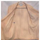 Vintage Christian Dior Wool 2 Piece Suit (Blazer & Skirt), Size 14