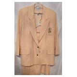 Vintage Christian Dior Wool 2 Piece Suit (Blazer & Skirt), Size 14
