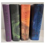 4 Harry Potter First Editions - Years 3, 5, 6, 7