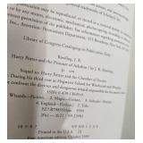 4 Harry Potter First Editions - Years 3, 5, 6, 7