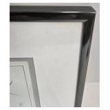 Vintage Katsumi Sugita Abstract Floral Line Art Framed - Signed