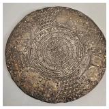 Punched Silver 6" Dolly Charger - Dutch Design