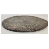 Punched Silver 6" Dolly Charger - Dutch Design