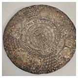 Punched Silver 6" Dolly Charger - Dutch Design