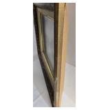 Landscape Painting - Lake Sunset in Ornate Frame - Signed Harold