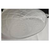 Bohemian Glass Swan - Clear Crystal Figurine