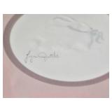 Bas-Relief Cast Paper Original Art - White Rabbit by Lyn Jutila (Signed)