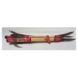 Pair of Totem Pole Figures & Dancers - Native American Souvenir Ak-Sar-Ben Gardens