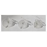 Vintage Art Deco Turtle Dove Vase - Mount Vernon Napkin Rings (Lot of 3) - Chickadee Candle Holder