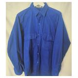 Vintage REI Chamois Blue Shirt - Men