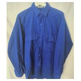 Vintage REI Chamois Blue Shirt - Men