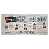 Vintage KampLite Lantern - Coleman Replacement Globe