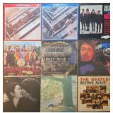 12 Vintage Vinyl Albums - The Beatles, Paul McCartney, John Lennon & Yoko Ono