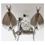 Kenner Star Wars AT-ST Scout Chicken Walker Vehicle, Snowspeeder & Endor Speeder Bikes (Lot of 4)