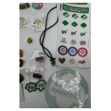 Girl Scouts Pins & Stickers Decals - Assorted Insignia & Patches