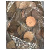 Canadian Copper Pennies - 1940s-2009, Mostly 1960s-1980s, 7 lb 14.4 oz